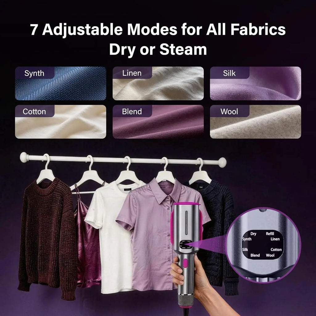 Pressa steam iron soleplate close-up